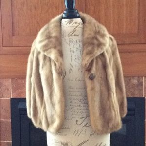 Mink Fur Cape